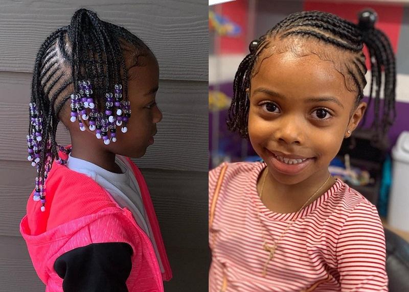 Protective hairstyle for kids