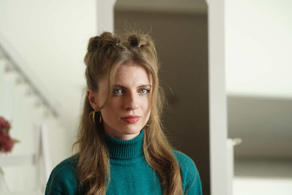 Pull-Through Braid front view