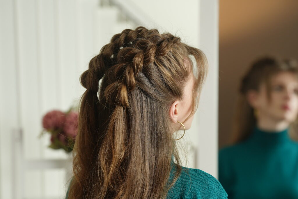 Pull-Through Braid side view