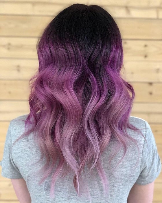 23 Blue And Purple Ombre Hair Color Trends In 21