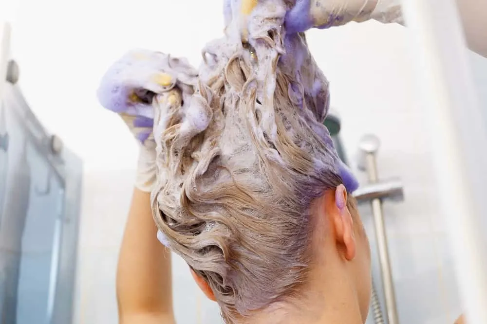 Purple Shampoo for Yellow Blonde Hair