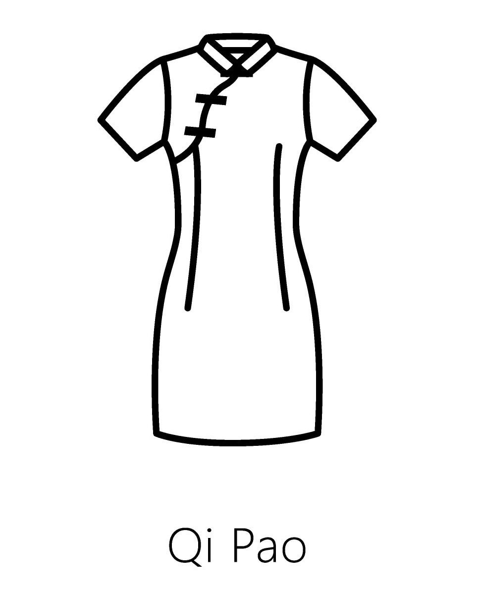 Qi pao dress