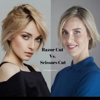razor cut vs. scissors cut