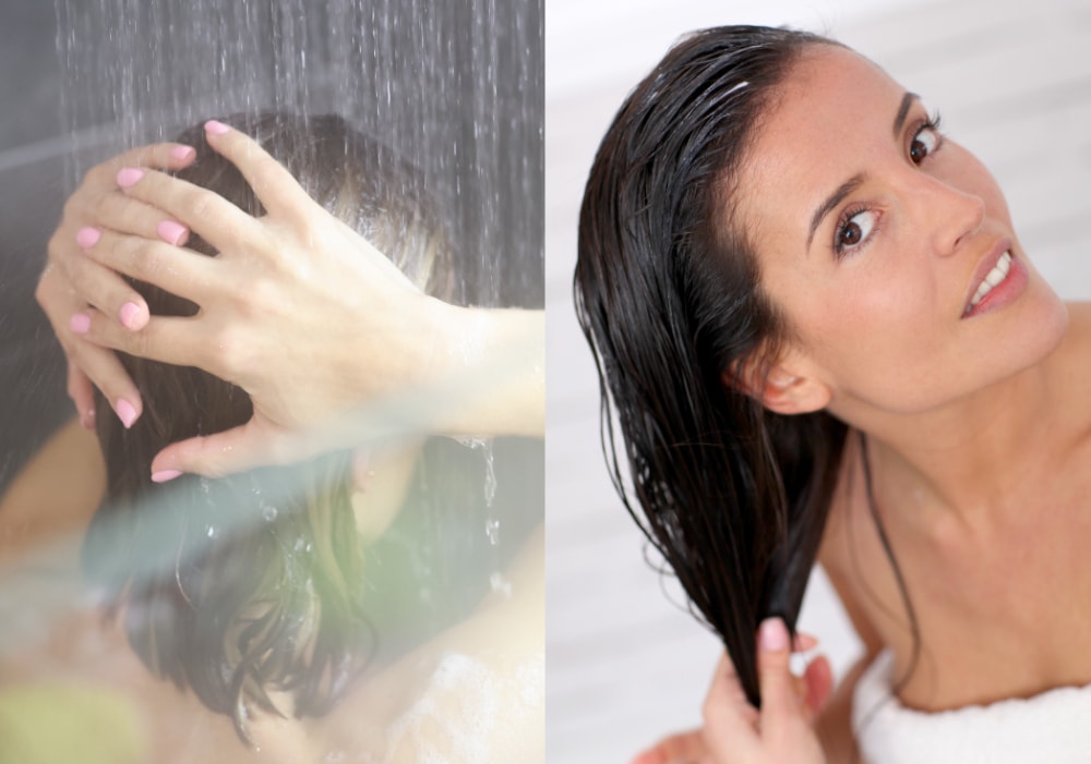Causes of waxy hair - improper washing