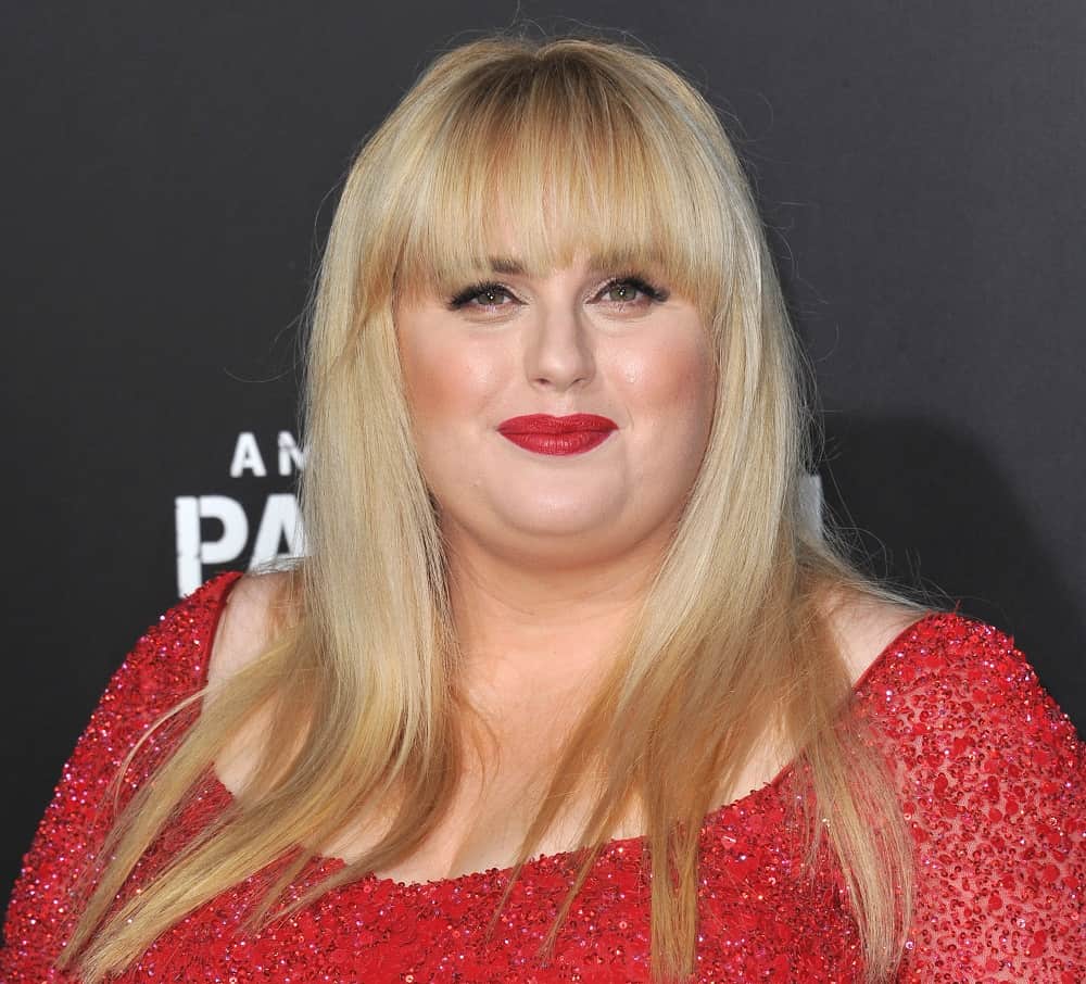 Rebel Wilson - Celebrity actress with long blonde hair