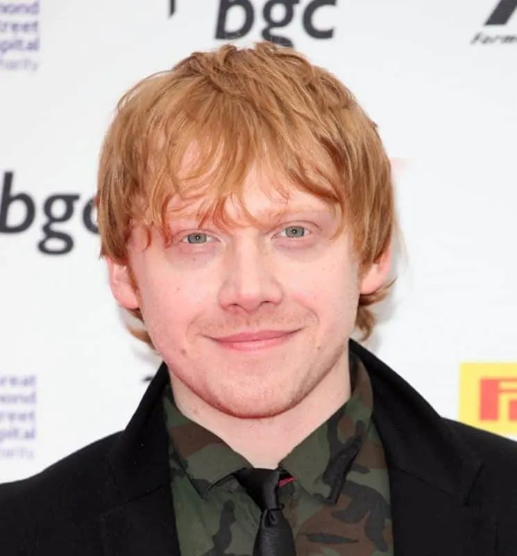 Red Haired Actor Rupert Grint