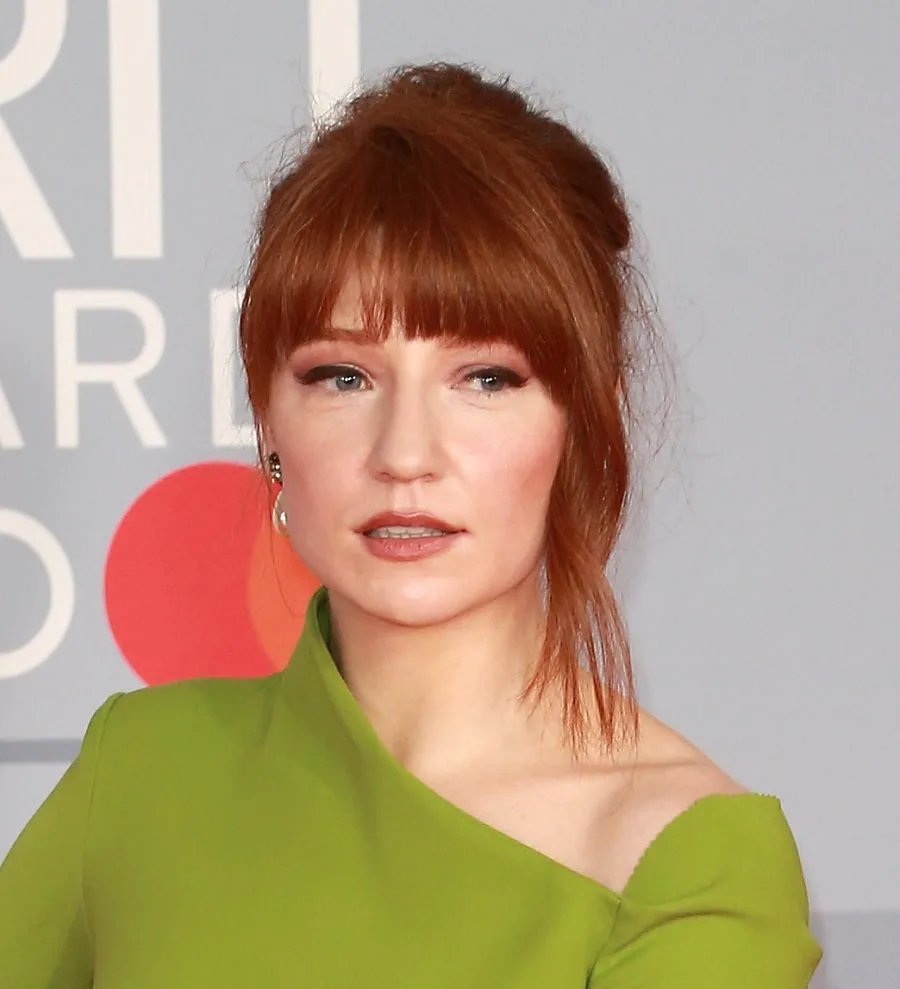 Red Haired Female Singer Nicola Roberts