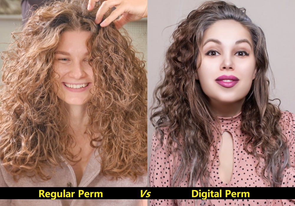 Difference between Regular Perm and Digital Perm