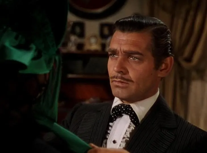 Rhett Butler With Mustache