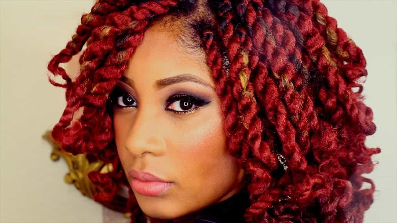 35 Creative Kinky Twist Braids That Ll Wao You Hairstylecamp