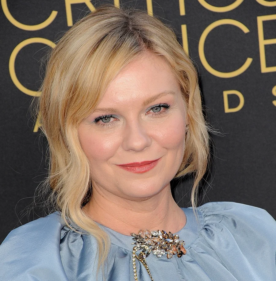 Round Face Shaped Celebrity Kirsten Dunst