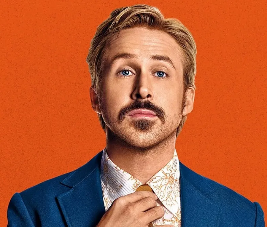 Ryan Gosling With Soul Patch Beard