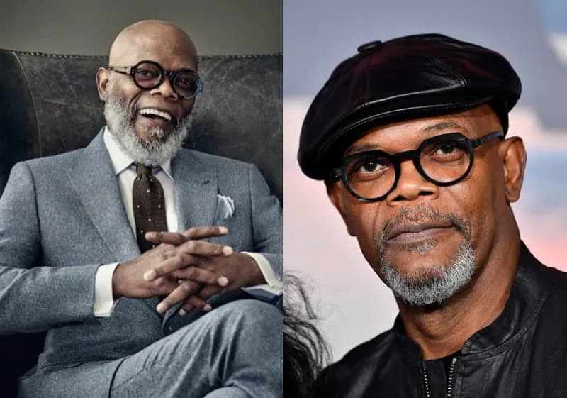 Samuel Jackson's Different Beard Style