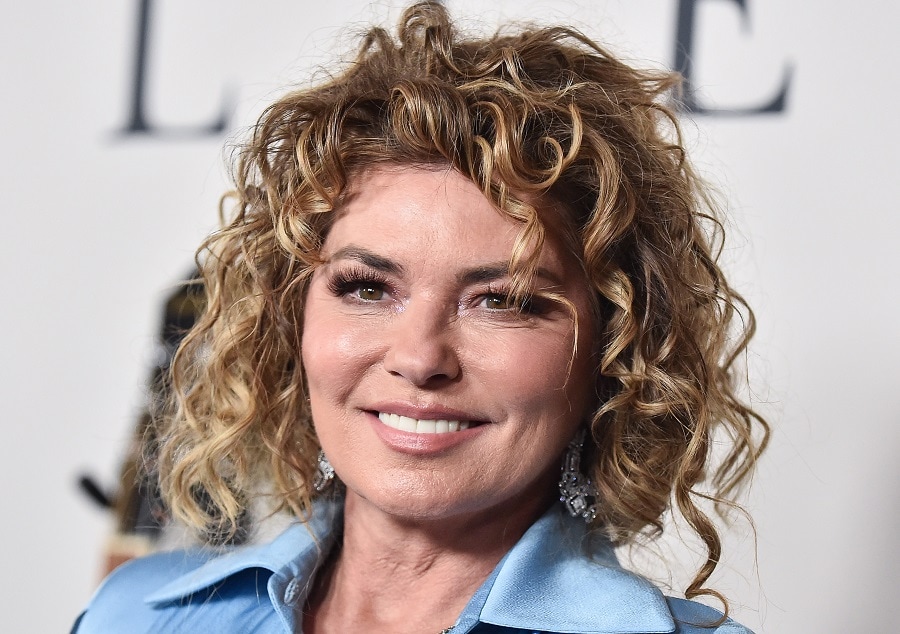 Shania Twain- Celebrity Singer With Round Face