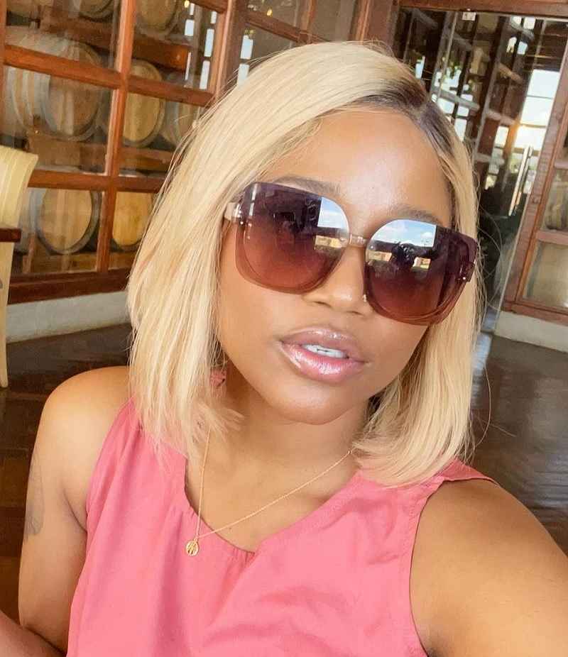Short Blonde Hair for Black Ladies with Dark Roots