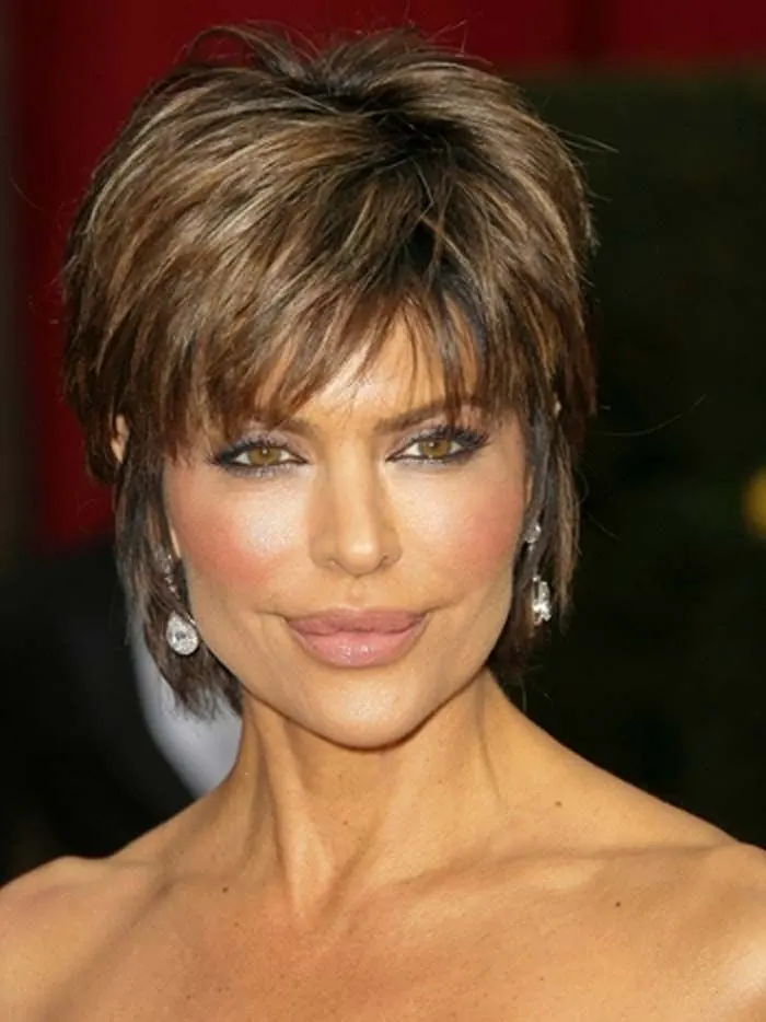 Tapered Short Hairstyles for Older Women