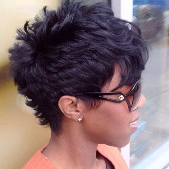 Short Sew In Hairstyle