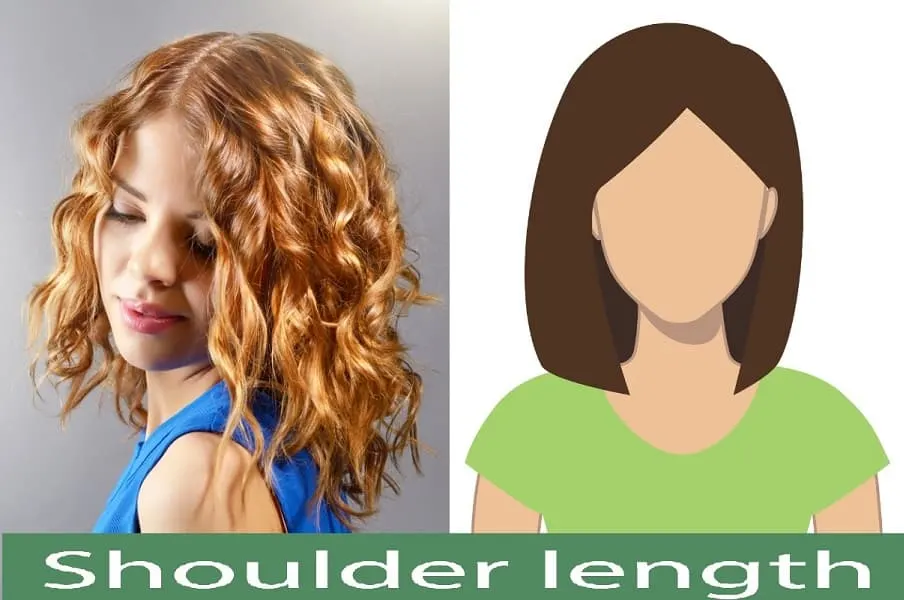 Shoulder length Hair