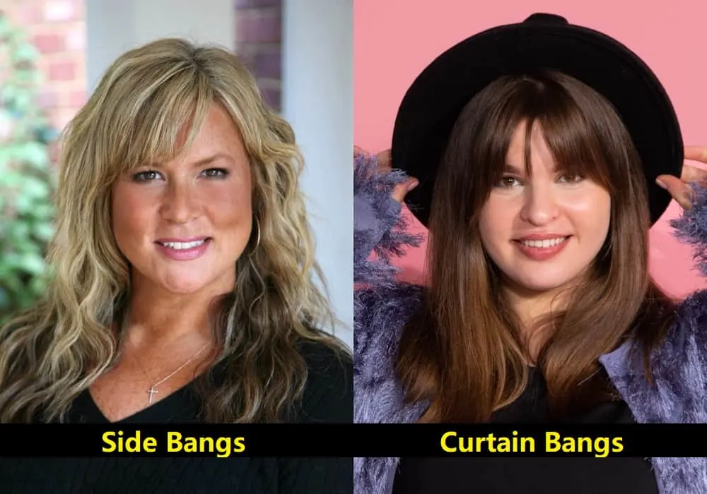 Side Bangs Vs. Curtain Bangs