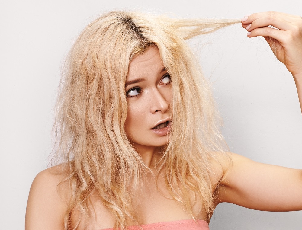 Signs You Should Stop Bleaching Your Hair - Frizzy and Dry Hair