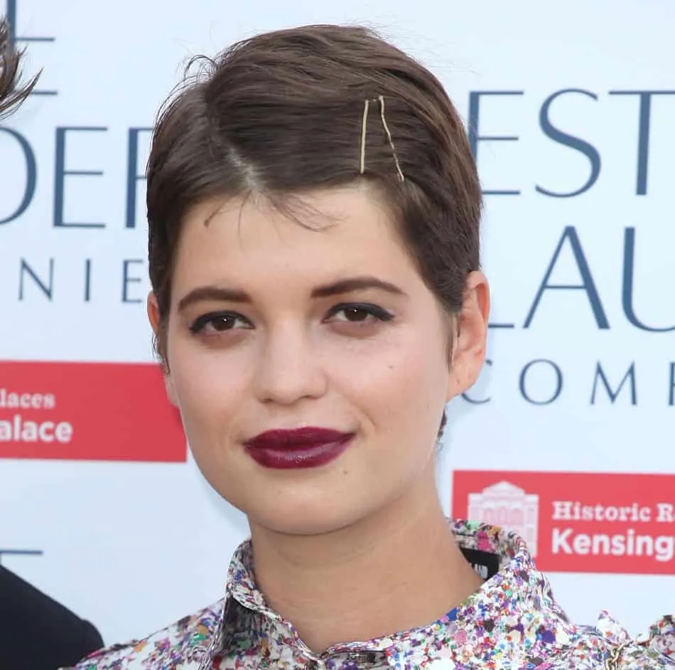 Singer Celeb's Brown Pixie - Pixie Geldof