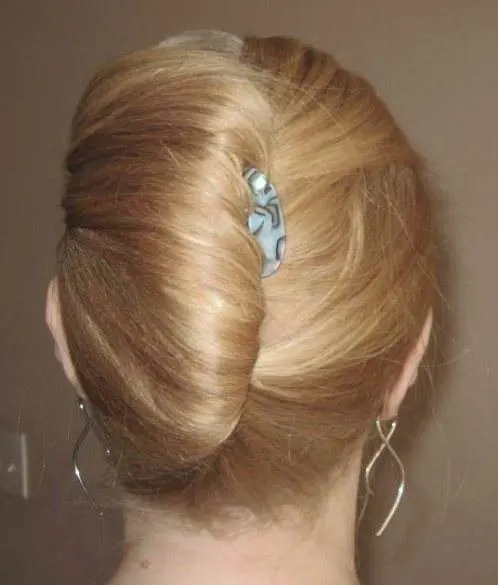 nice Sleek French Twist