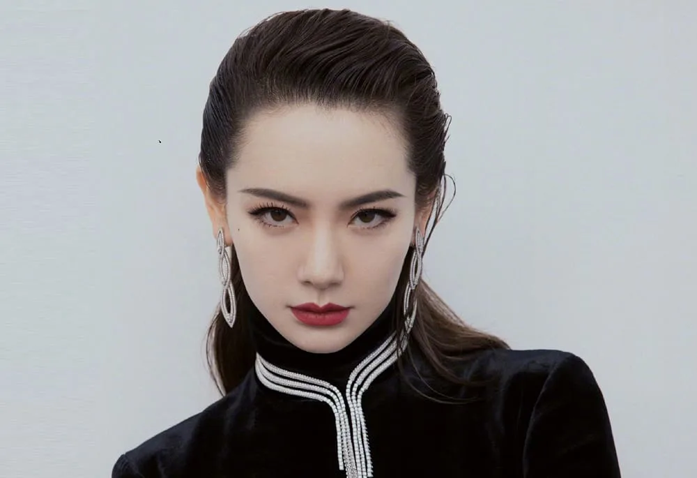Slick-back Hairstyle for Chinese Women