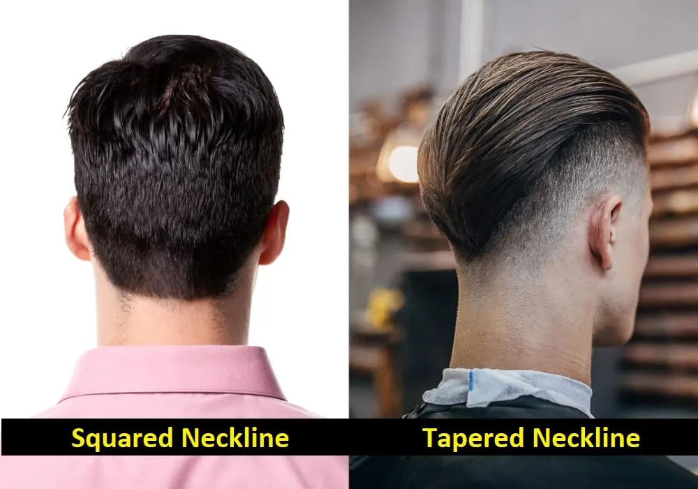 Squared Neckline Vs. Tapered Neckline