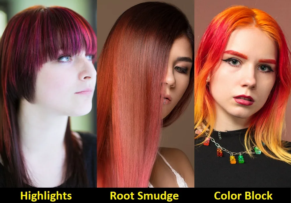 Hair coloring options for straight hair