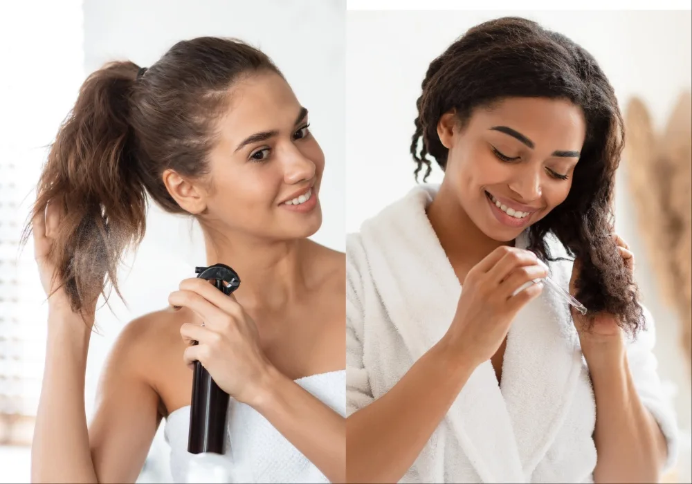 Styling products for tangle-free hair