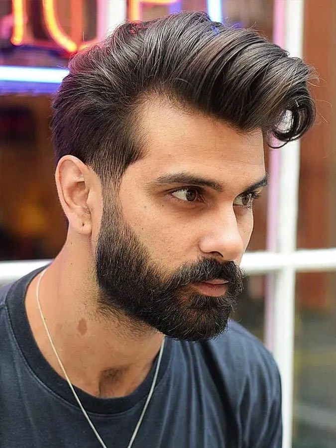 men's quiff hairstyle