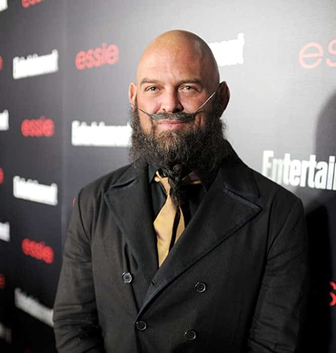 Tait Fletcher with Shaved Head and Beard