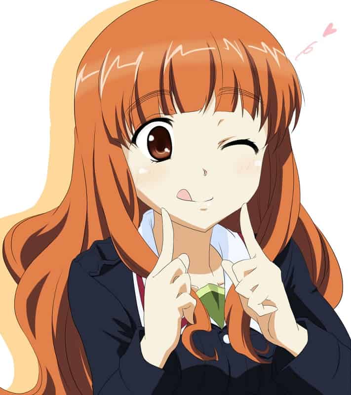 25 Cutest Orange Haired Anime Girls You Need To Know Hairstylecamp 