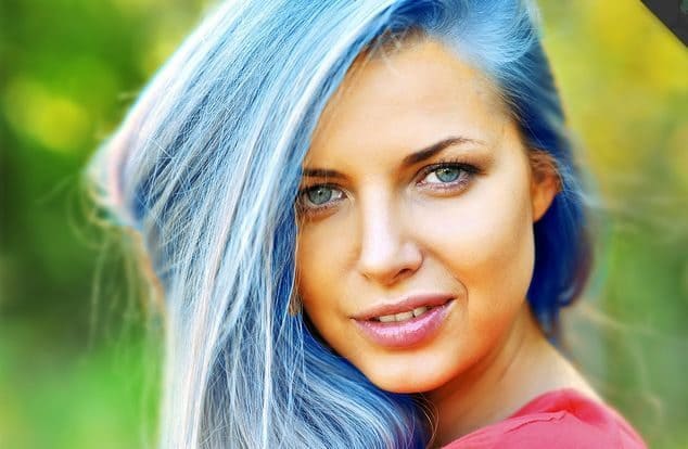 10. "Teal Hair and Blue Eyes: Embracing Your Unique Features" - wide 2