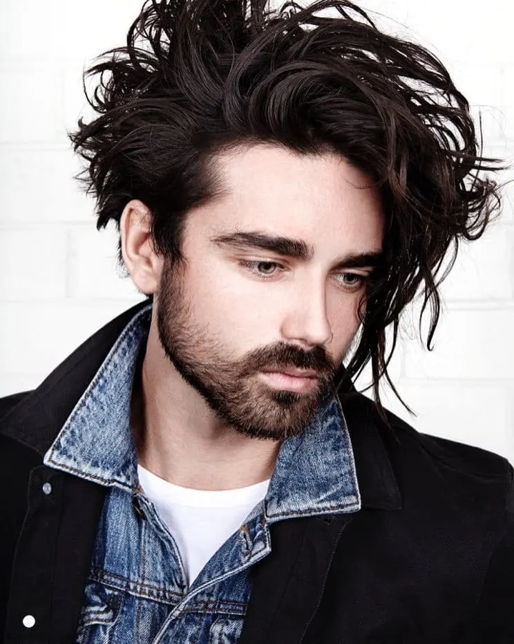 Texture hairstyle for men 
