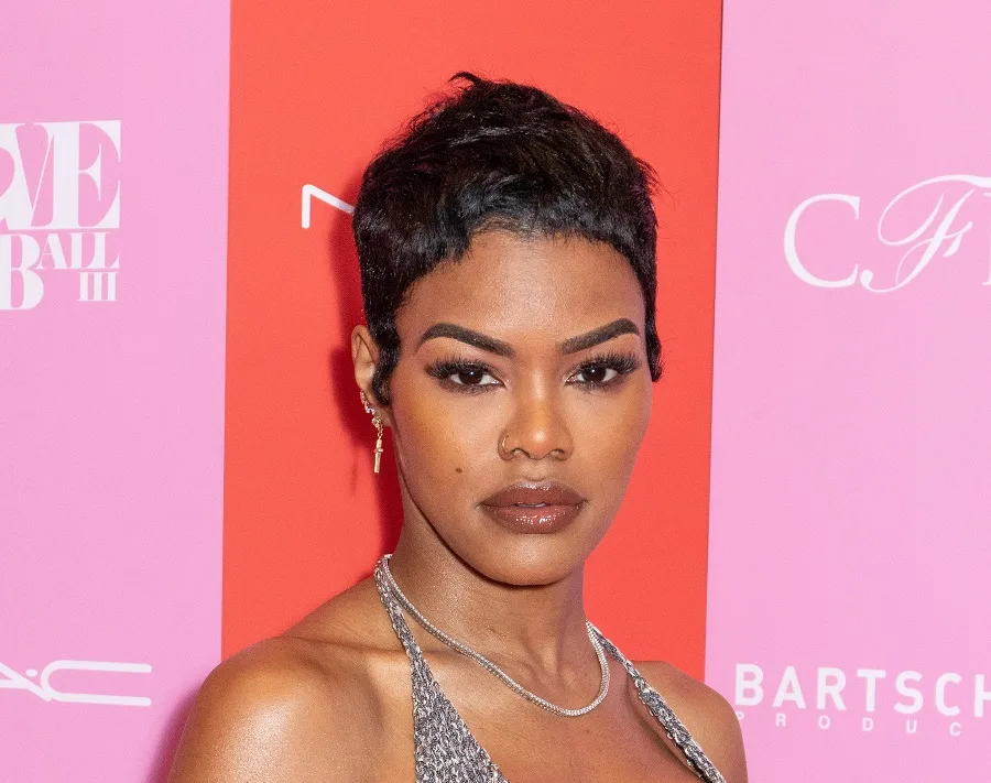 Teyana Taylor With Short Hair