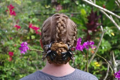 Triple Treat hairstyle for bride’s mother