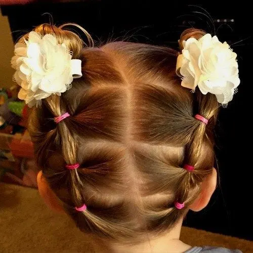 updo hairstyles for 10 years old girl