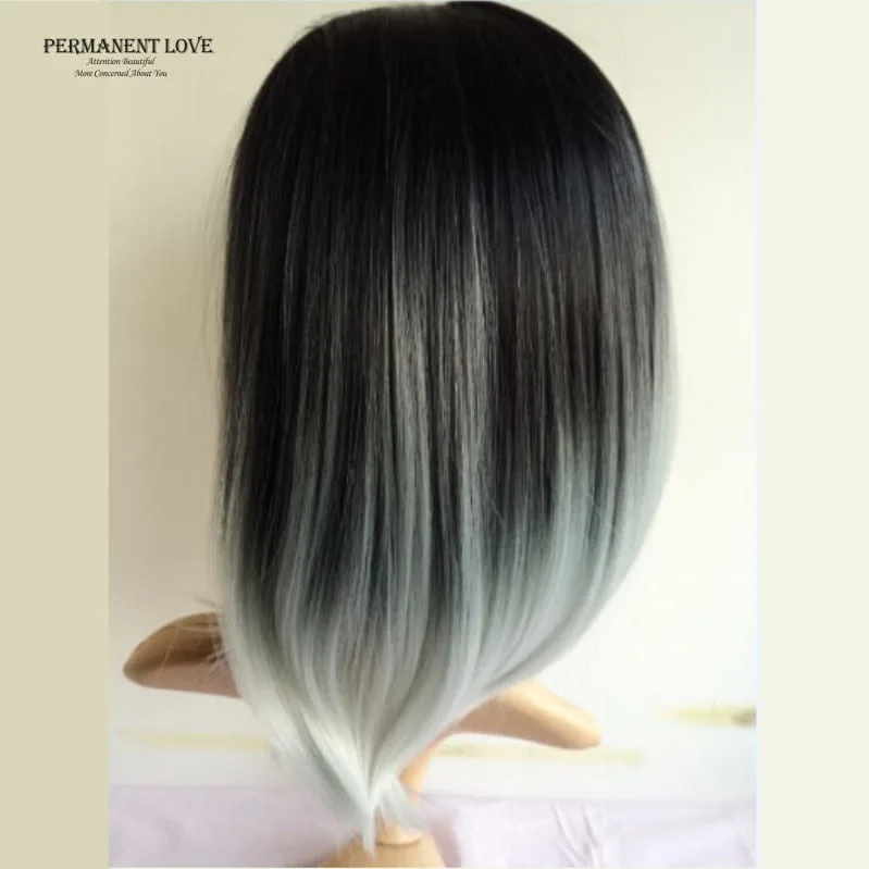 Black and White Two-Tone hair color you love 