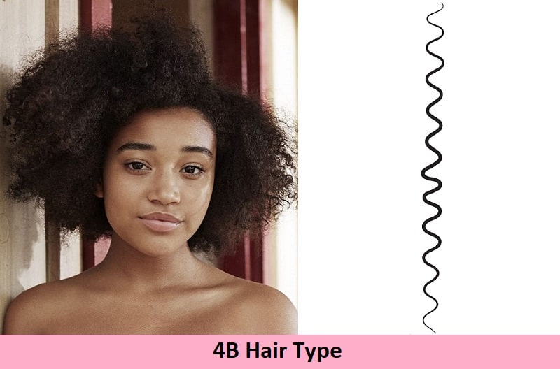 Type 4B Hair