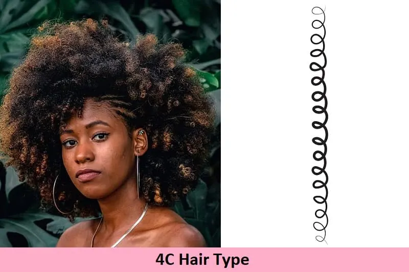 Type 4C Hair