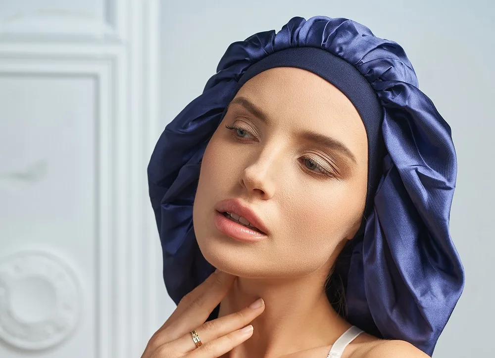 Type of hair wrap - satin bonnet