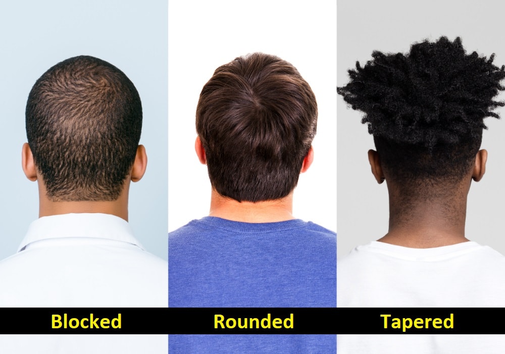 Types of neck hair