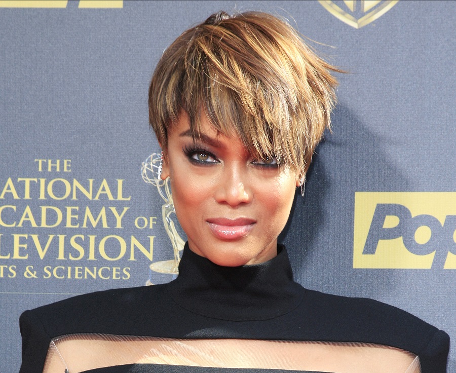 Tyra Banks With Short Hair