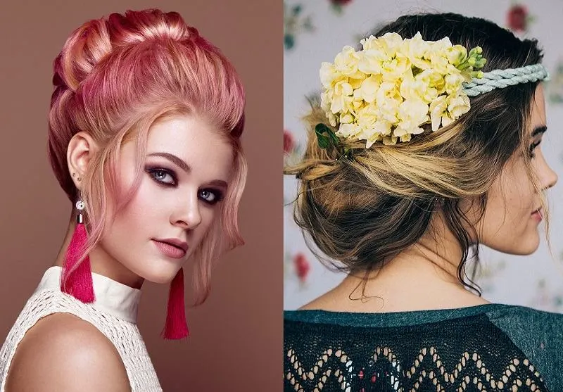 Updos for Long Thick Hair