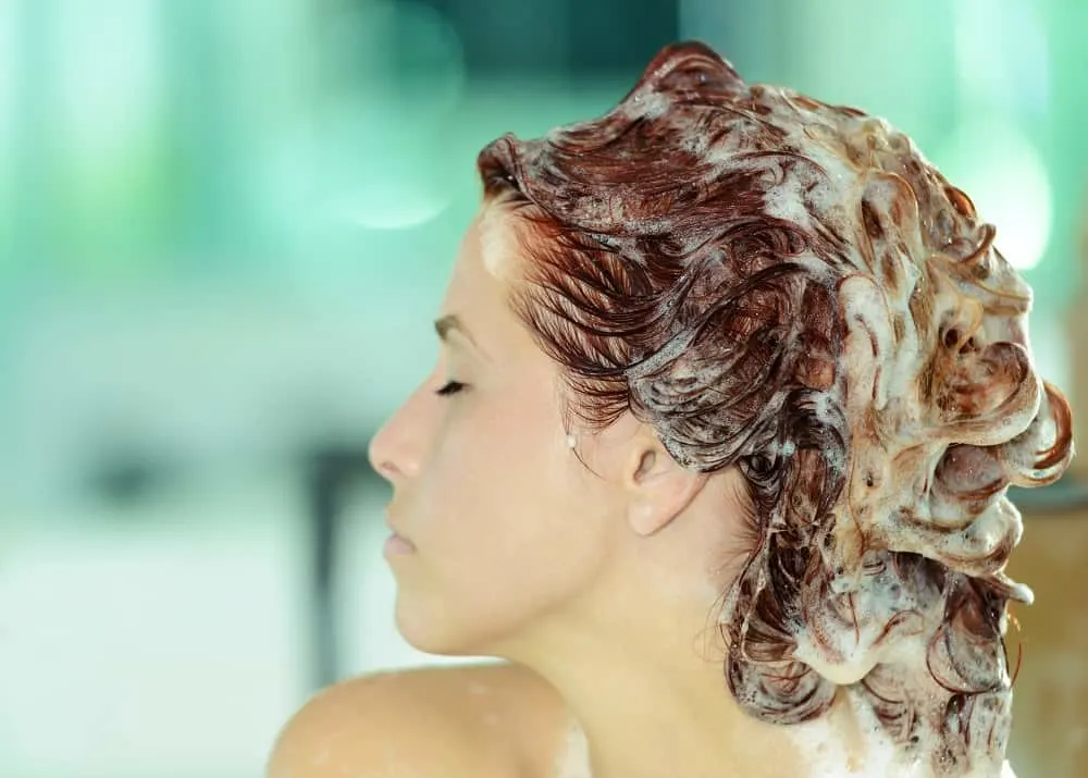 Use Clarifying Shampoo to Lighten Red Hair