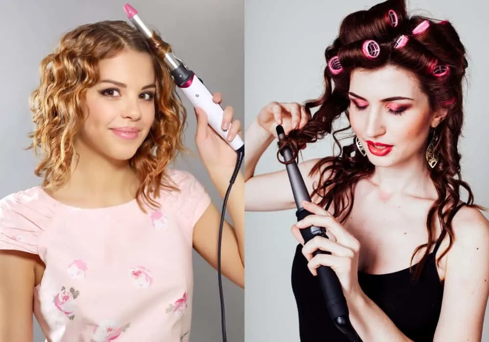 Using a Curling Wand for Different Types of Hair