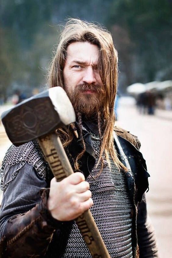 Mini Base viking beard braids