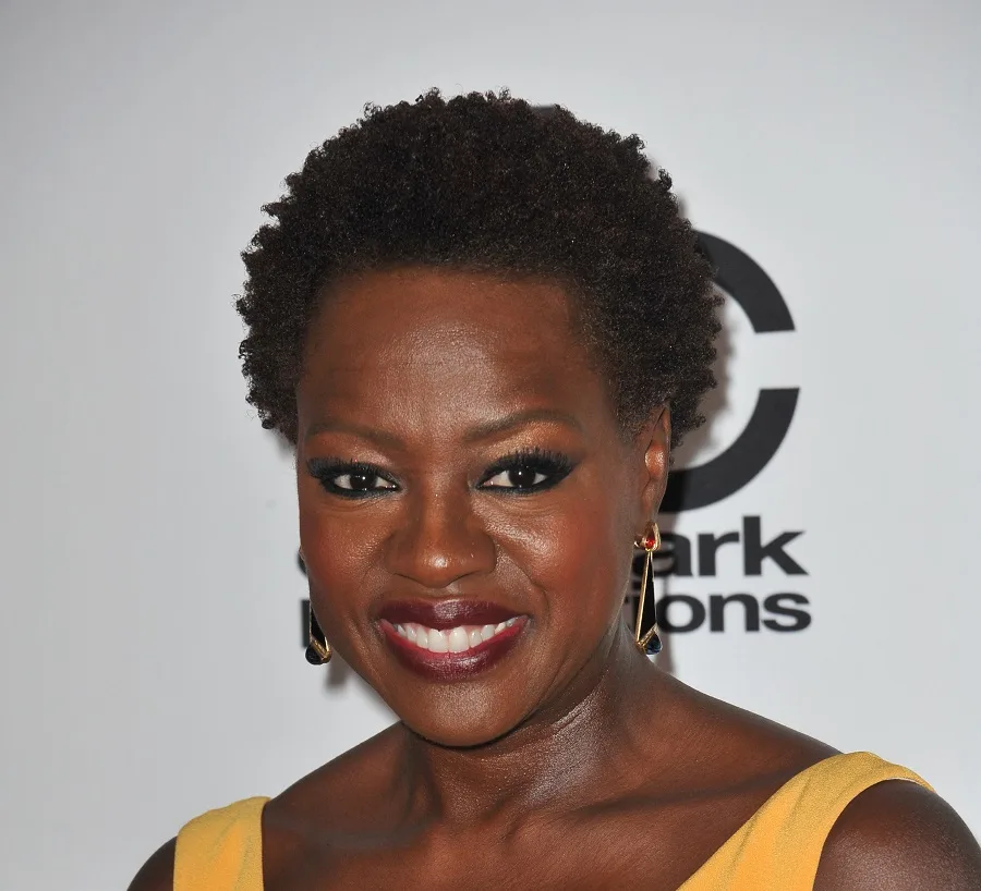 Viola Davis With Short Hair