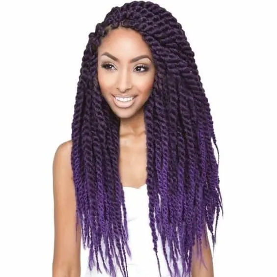 Violet Ombres hairstyle for girl you like 